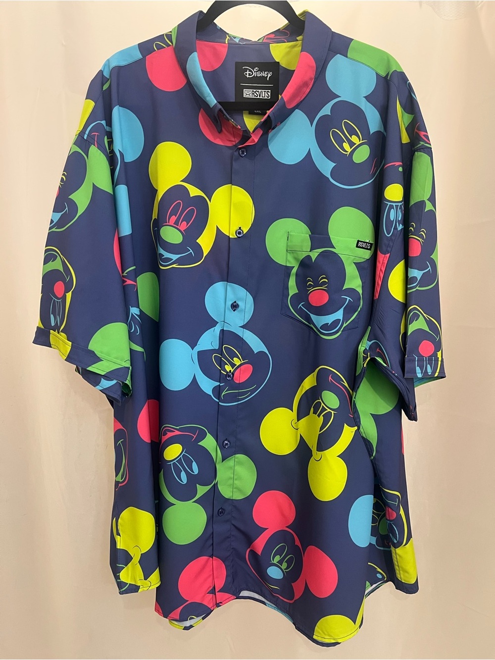 Disney x RSVLTS Mickey Pop Art Shirt MEN 4XL Disney100